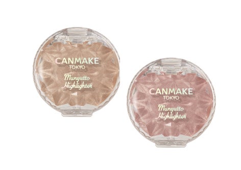 【キャンメイク】リッチな輝きが続く☆さらさら仕上げのリキッドアイシャドウ＆生レアハイライターが11月下旬より新登場！のサブ画像6_（左から）01ムーンライトジェム、02 ローズクォーツ 