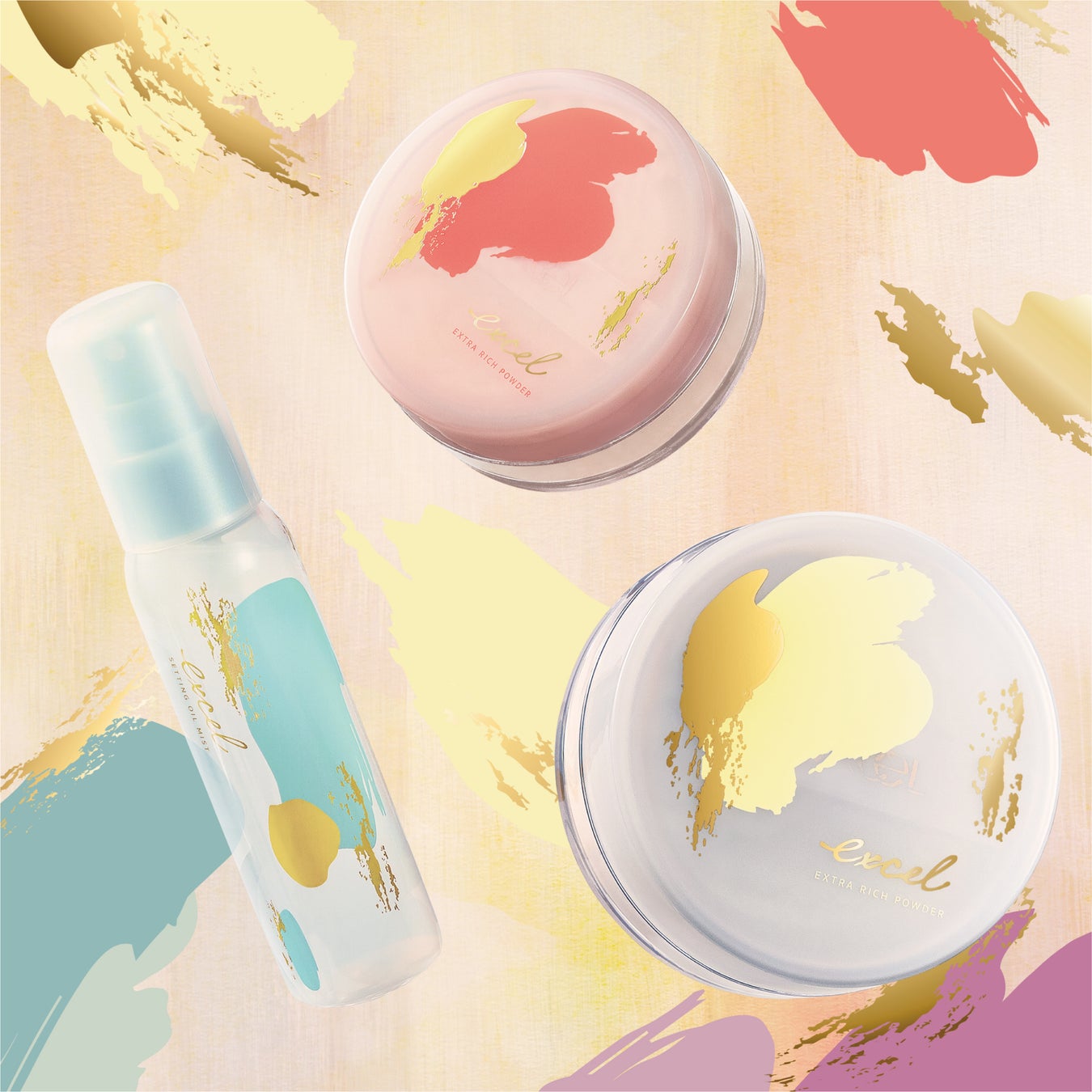 【11月15日】メイクアップブランド『エクセル』から、SNSで大ヒット「スキンケアパウダー」「メイクアップフィクサー」今年も限定発売のサブ画像1