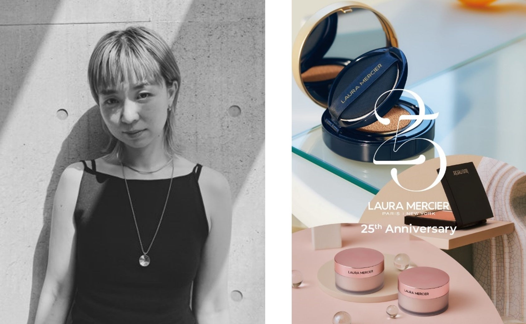 【LAURA MERCIER 25th Anniversary】 ブランド生誕25周年記念のインスタライブにコスメフリークのネイリスト金子渚さんが登場！のサブ画像1