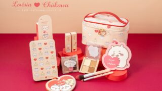 累計193万個突破のLovisiaコスメシリーズ最新作 ハートがテーマの『ちいかわ』コスメシリーズが新登場！のメイン画像
