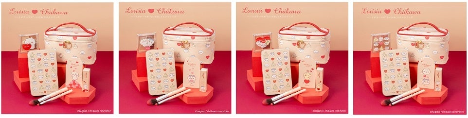 累計193万個突破のLovisiaコスメシリーズ最新作 ハートがテーマの『ちいかわ』コスメシリーズが新登場！のサブ画像10
