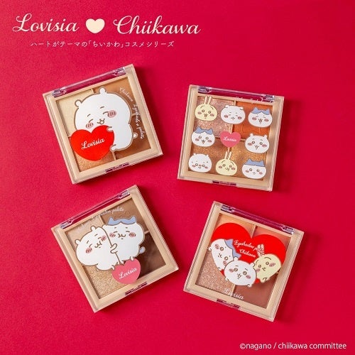 累計193万個突破のLovisiaコスメシリーズ最新作 ハートがテーマの『ちいかわ』コスメシリーズが新登場！のサブ画像5
