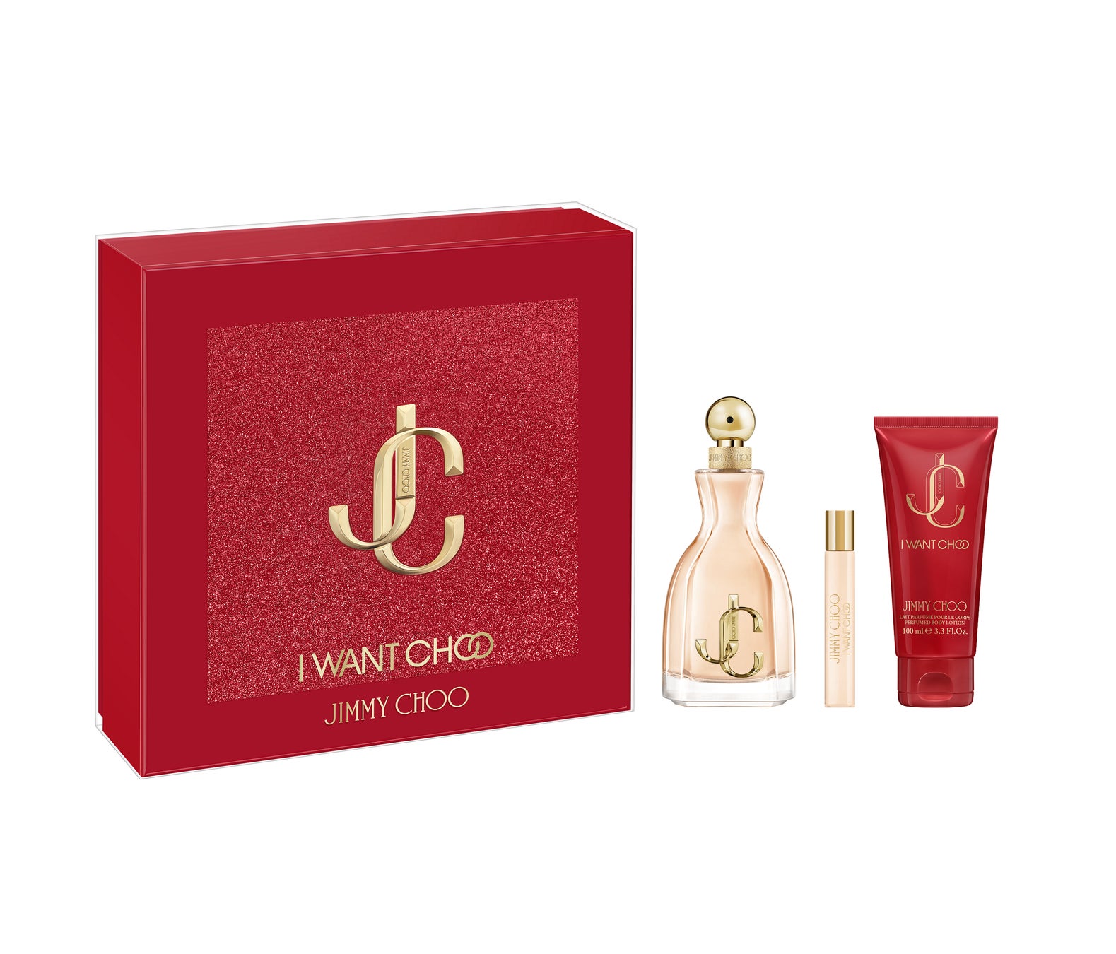 2022年11月16日(水)、ジミー チュウから、スタイリッシュで遊び心にあふれた新フレグランス「ジミー チュウ アイ・ウォント・チュウ フォーエバー オードパルファム」が誕生！のサブ画像6_ ジミー チュウ アイ・ウォント・チュウ オードパルファム ギフトセット　18,260円（税込） 2022年11月23日（水）数量限定発売