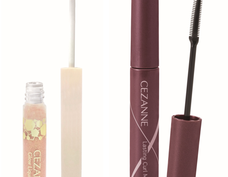 セザンヌのアイメイクシリーズに旬顔を叶える新色が続々！大人の目元に輝きを添える「グロウリキッドライナー」から上品なベージュカラー、「耐久カールマスカラ」から初のカラーマスカラが新登場！のメイン画像