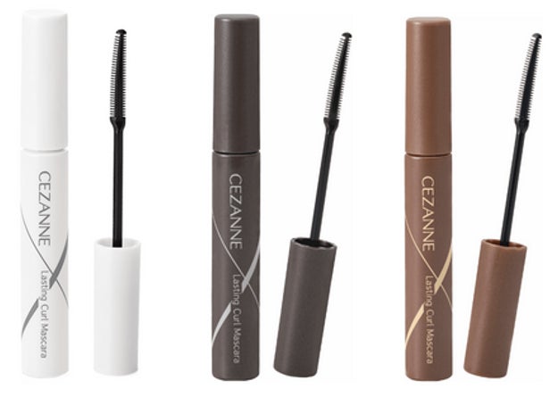 セザンヌのアイメイクシリーズに旬顔を叶える新色が続々！大人の目元に輝きを添える「グロウリキッドライナー」から上品なベージュカラー、「耐久カールマスカラ」から初のカラーマスカラが新登場！のサブ画像9_左から：00、01、02