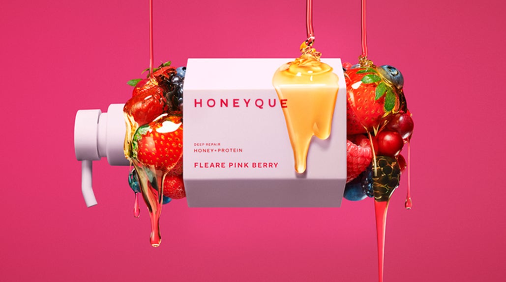 髪の芯から鍛える*¹、本格はちみつヘアケアブランド「ハニーク」から、ベリーとハニーがキュンと甘く香る春の数量限定「ピンクベリー」シリーズが登場！のサブ画像1