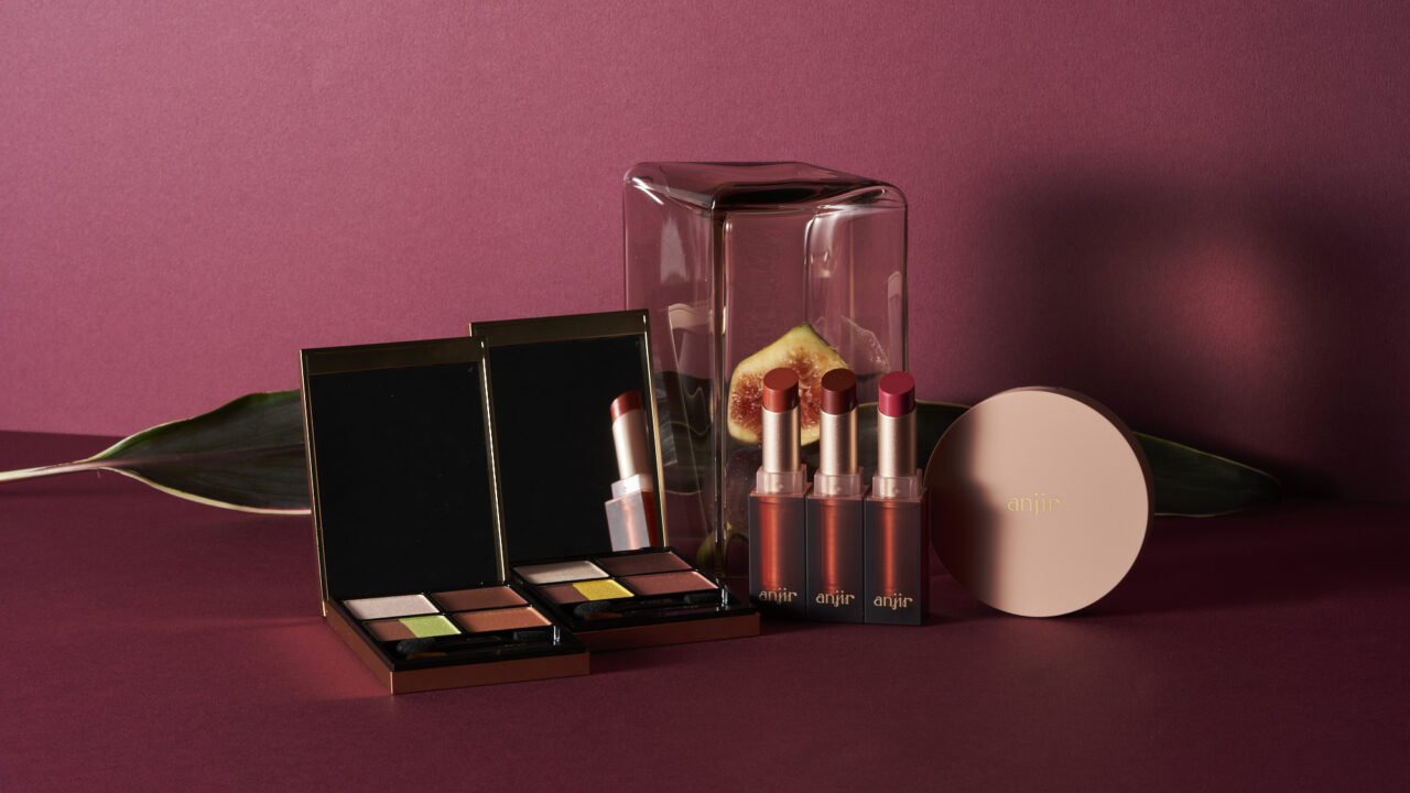 株式会社KYUより、あなたの秘められた「色香」を解き放つナチュラルメイクアップブランド「anjir(アンジール)」ローンチのメイン画像