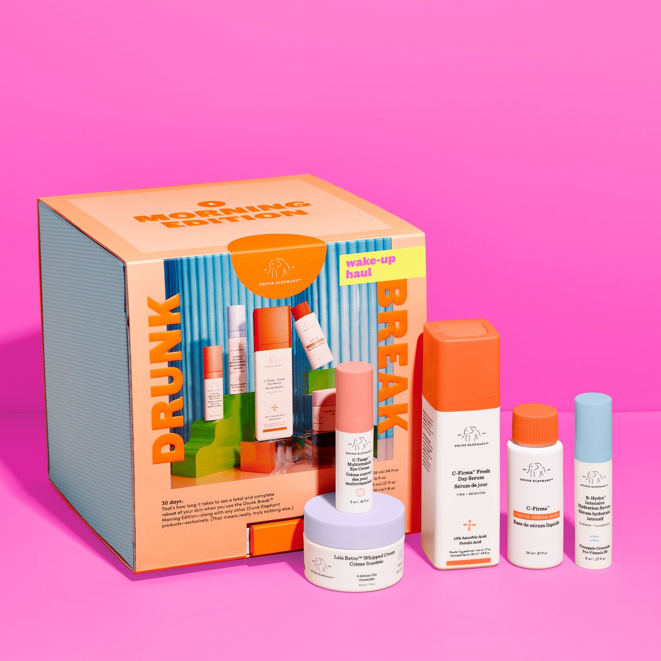 【ドランク エレファント】ホリデーコレクション 2022ハッピースキンでホリデーを迎える「デイ＆ナイトのスキンケアルーティンキット」数量限定で11月25日（金）から発売開始のサブ画像2
