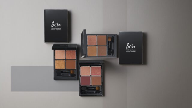 シンプルで美しい生活をサポートする「&be（アンドビー）」から人気パレットアイシャドウに新色ロゼブラウンが11月９日（水）より発売開始のメイン画像