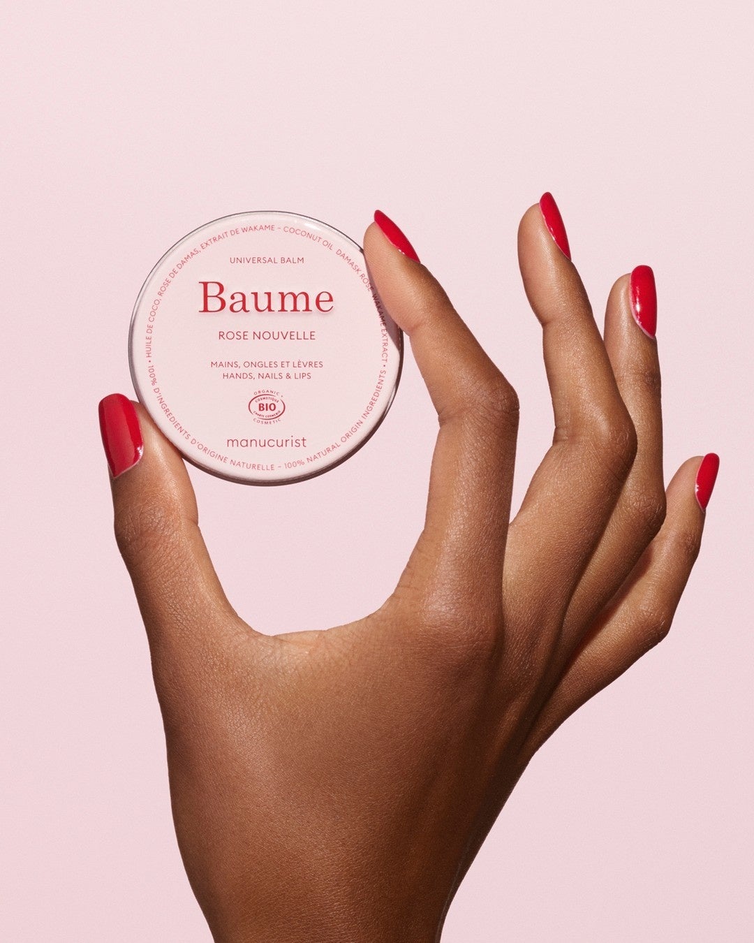 パリ発・ヴィーガンネイル＜マニキュリスト＞よりワカメエキス配合。ローズ香る、ヴィーガン・マルチバームが登場！のサブ画像1