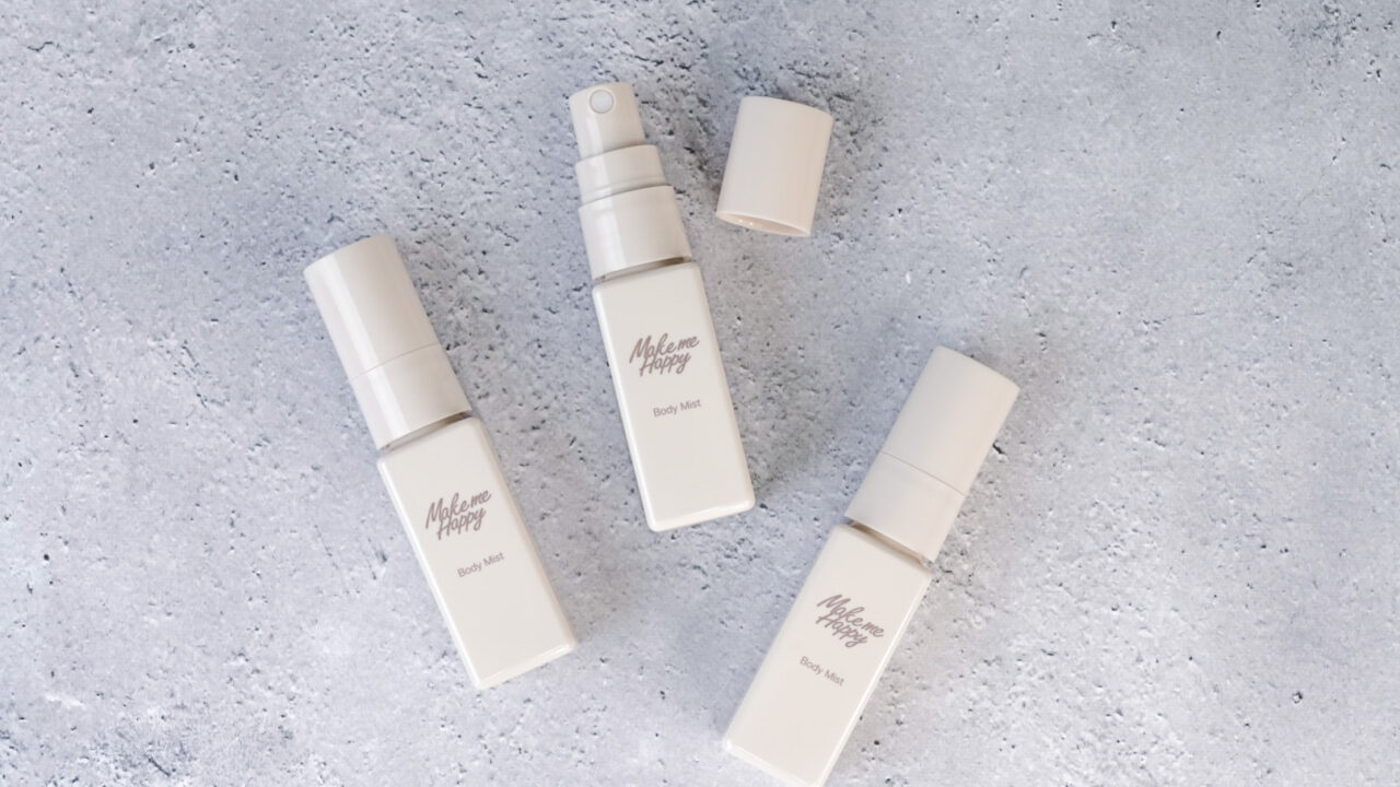 フレグランスブランド「メイクミーハッピー」からふんわり香るボディミストが12月下旬より新発売！のメイン画像