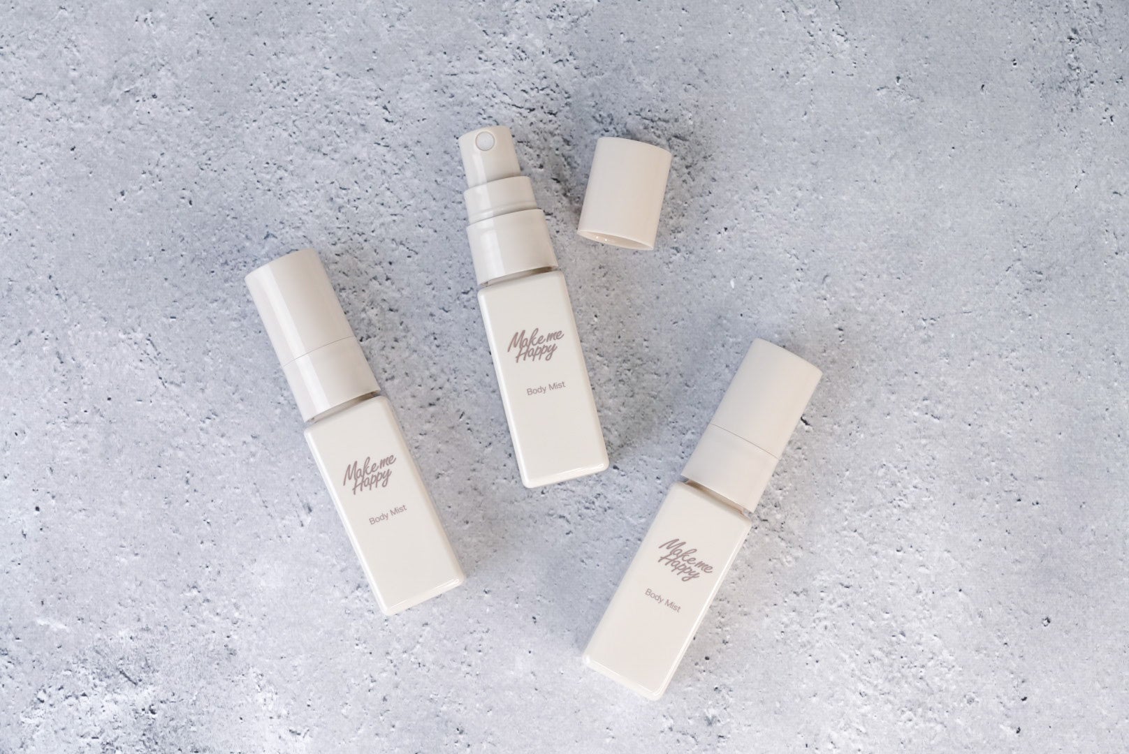 フレグランスブランド「メイクミーハッピー」からふんわり香るボディミストが12月下旬より新発売！のサブ画像1