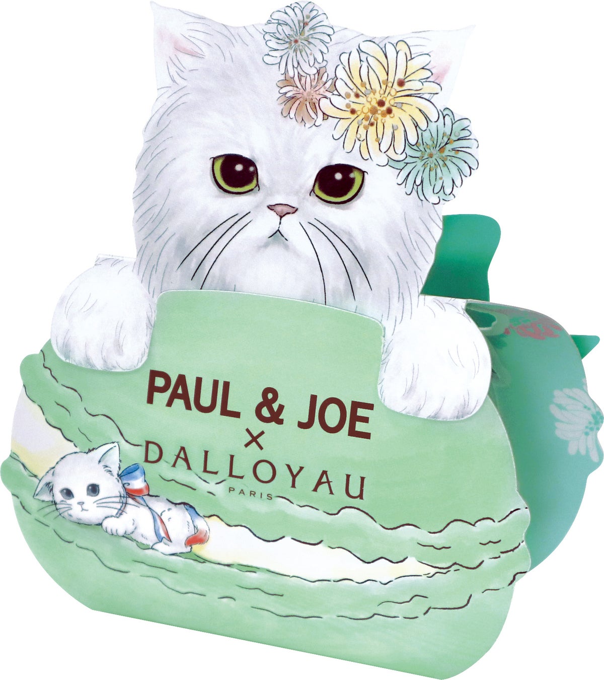 フランス、パリ生まれのブランド「PAUL ＆ JOE」とフランス洋菓子の「ダロワイヨ」が初コラボ！可愛らしい3匹の猫たちをデザインしたスイーツを1/10（火）より発売のサブ画像6