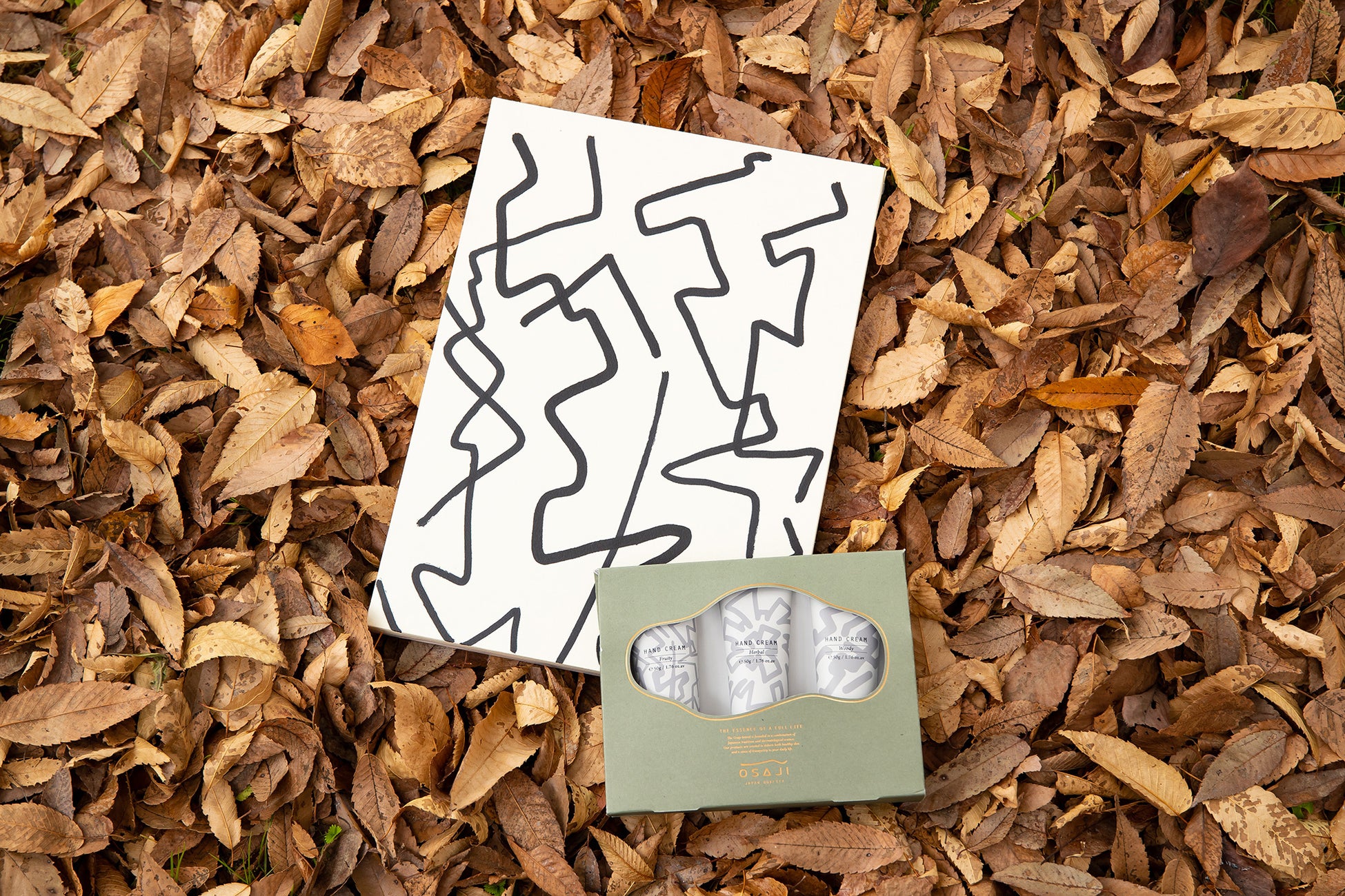 【OSAJI✖️PICFA】 ECサイト“PICFA”にて2022年12月7日（水）〜期間限定で「OSAJI #アートを贈ろう」原画作品展を開催。のサブ画像2_本田さんの原画とオサジハンドクリームのセット ¥24,000（税込）