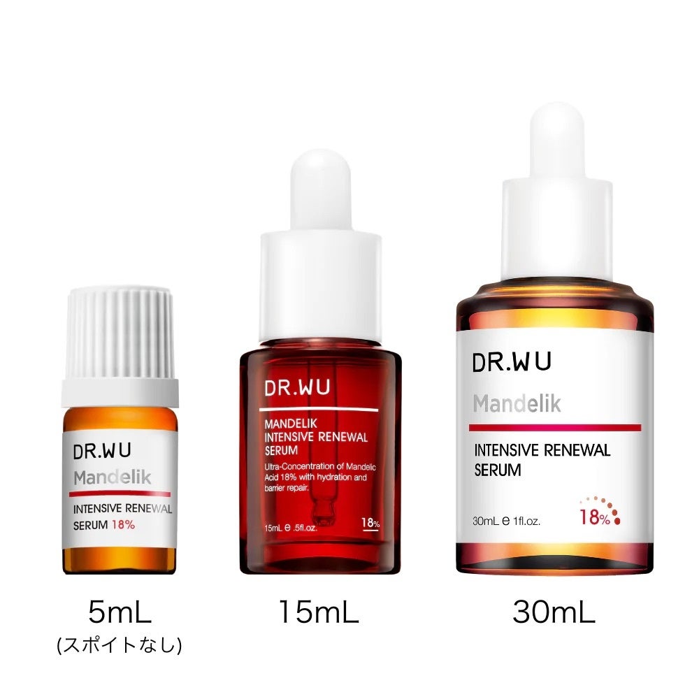 【日本上陸3周年】DR.WU(ドクターウー)人気製品の「マンデリック リニューアル 18% セラム」商品名&パッケージをリニューアル！のサブ画像3