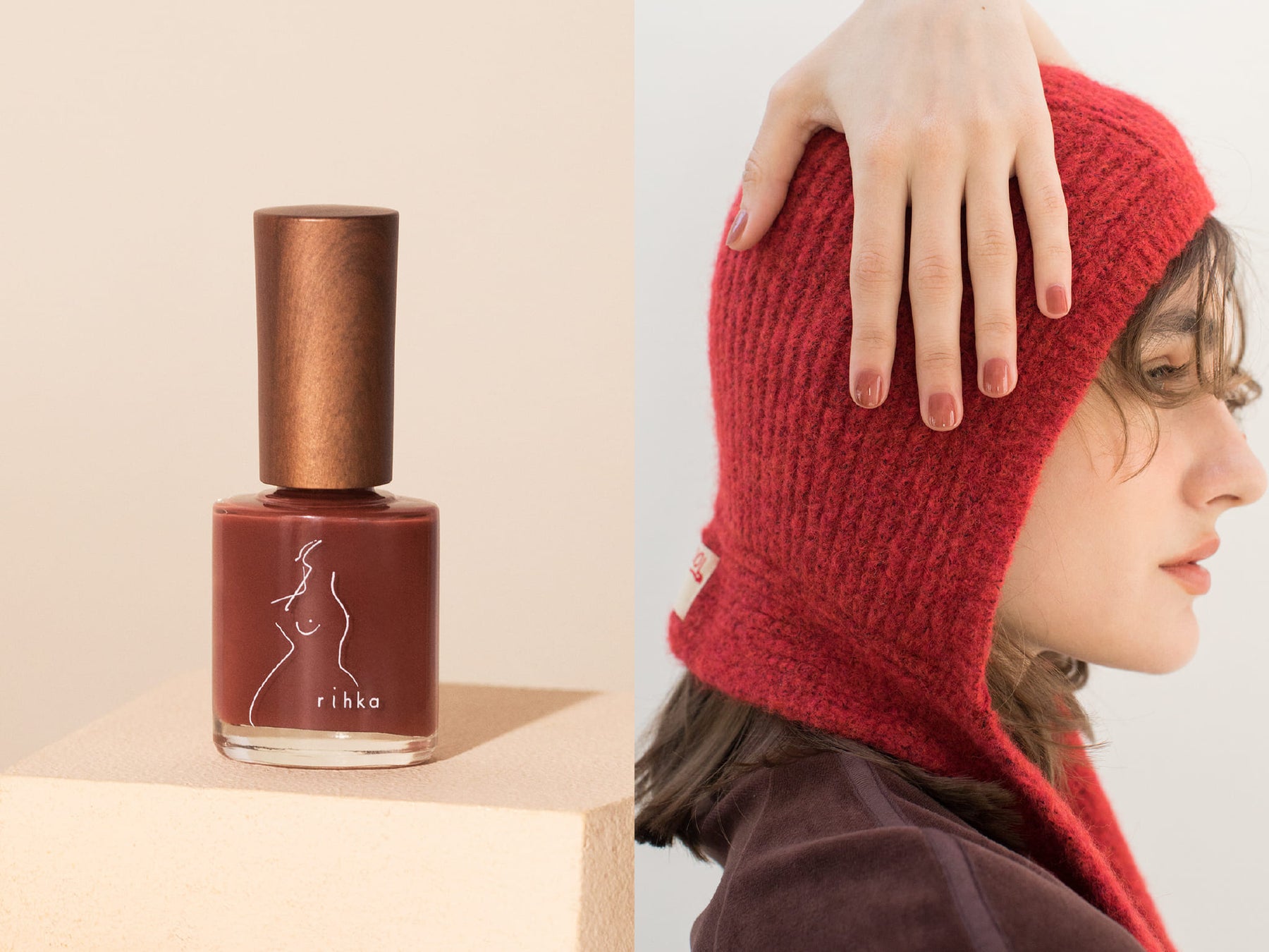 「rihka」から、体温がじんわりと上がる感覚になるカラーを詰め込んだ、ホリデー限定ネイルコレクション「cozy」を12月10日より新発売のサブ画像2