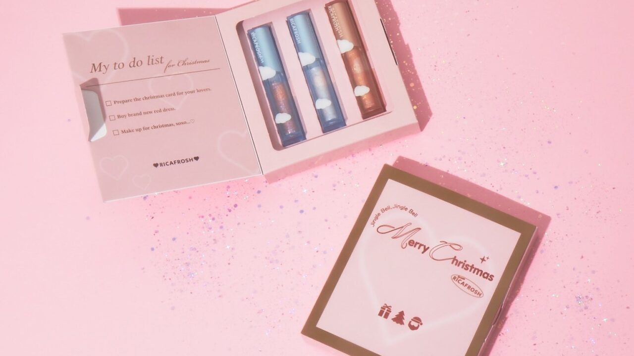 コスメブランド『RICAFROSH』（リカフロッシュ）ホリデーシーズンを彩るグリッターの新色「アイビービー グリッター 05 サンタソリット」・数量限定セットボックス「HOLIDAY BOX」販売開始のメイン画像