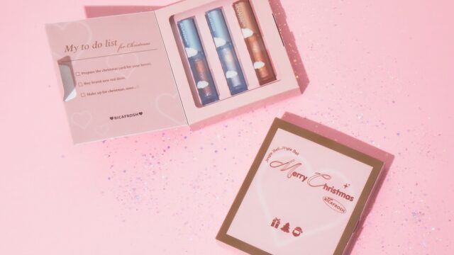 コスメブランド『RICAFROSH』（リカフロッシュ）ホリデーシーズンを彩るグリッターの新色「アイビービー グリッター 05 サンタソリット」・数量限定セットボックス「HOLIDAY BOX」販売開始のメイン画像