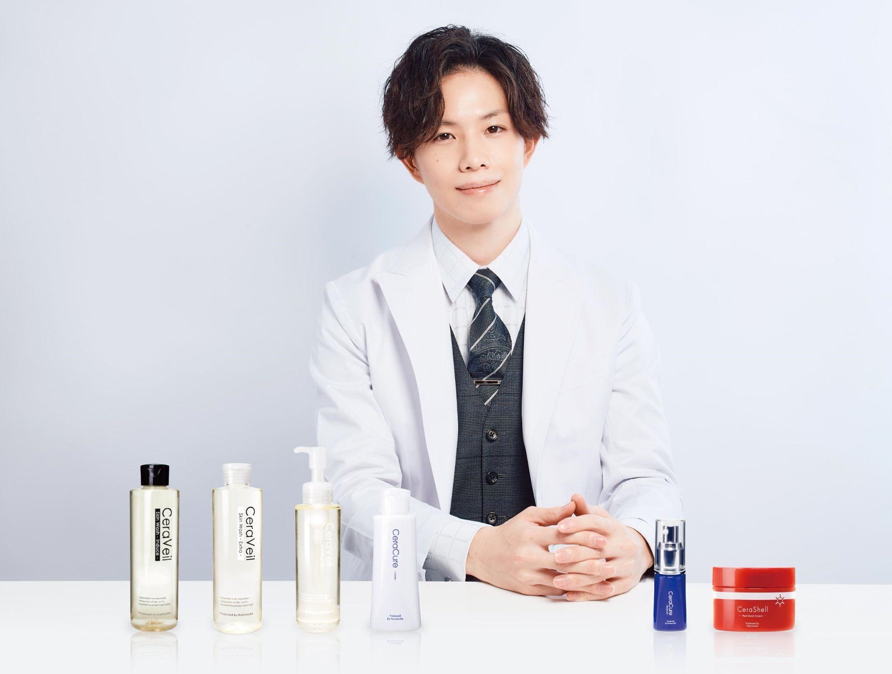 “かずのすけ”開発 初の薬用美容液2種の数量限定セット『CeraLabo HolidaySet 2022』予約受付スタートのサブ画像3_かずのすけ
