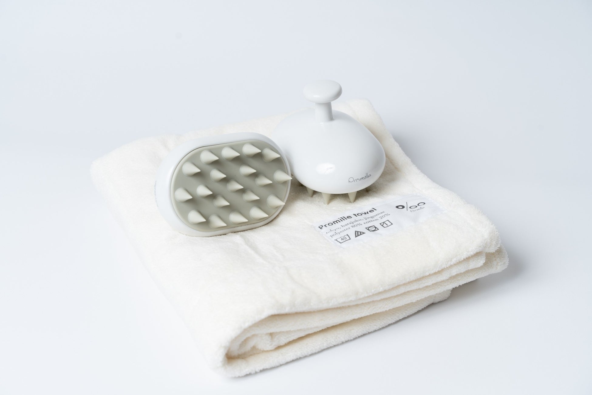 シリーズ累計販売100万本突破の人気ブランド【Promille】より新商品『プロミルカルテスキャルプマッサージャー』『プロミルタオル』12月21日(水)先行発売開始のサブ画像1_【プロミルカルテスキャルプマッサージャー&プロミルタオル】