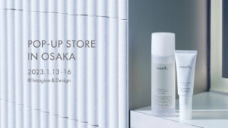 スキンケアブランド「meeth」と冷凍宅配ミールを販売する「＆meal」が1月13日〜16日に期間限定ポップアップを大阪・心斎橋で開催！両ブランドオーナーであり美肌研究家のソンミも店頭でお出迎えのメイン画像