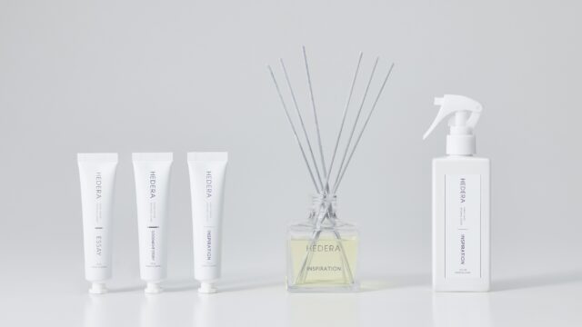 TSUTAYAオリジナルブランド『HEDERA』のフレグランス雑貨 第3弾『INSPIRATION』1月31日発売開始！「香りを楽しむ」ライフスタイル提案のメイン画像