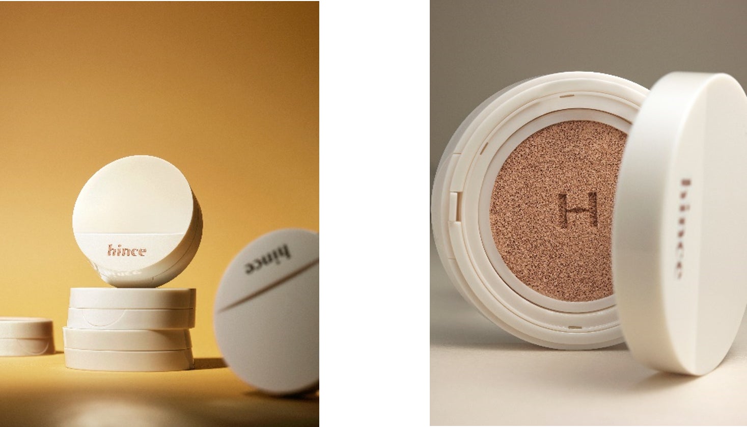 大人気コスメブランドhinceから2月1日(水)より『セカンドスキングロウクッション』発売　高密着×真珠のような艶で仕上げる、理想の素肌感を演出のサブ画像4