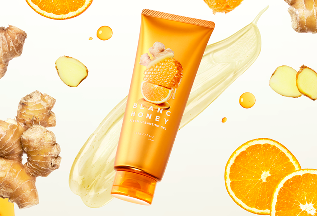 まるで温感エステ！毛穴汚れ・ラメやパールもしっかり落とす、温かいスチームのような美容液ジェルクレンジングがブランハニーから新登場！のメイン画像