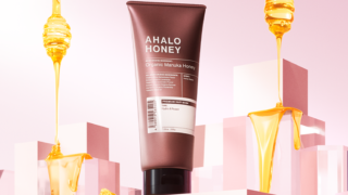 こっくりクリーム処方の蜂蜜マスクで、集中ケアして密封補修。毛先までまとまり続く、「ダメージセンサー」搭載のプレミアムヘアマスクがアハロハニーより新登場！のメイン画像