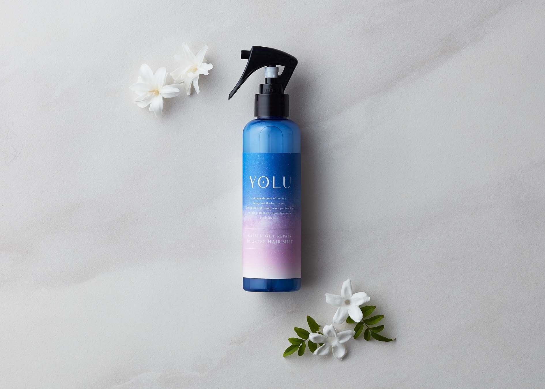 ヘアケアの新定番、髪にも導入美容液！ナイトケアビューティーブランド「YOLU」からトリートメントの浸透をサポートするカームナイトリペアブースターヘアミストが2月15日新発売のサブ画像6