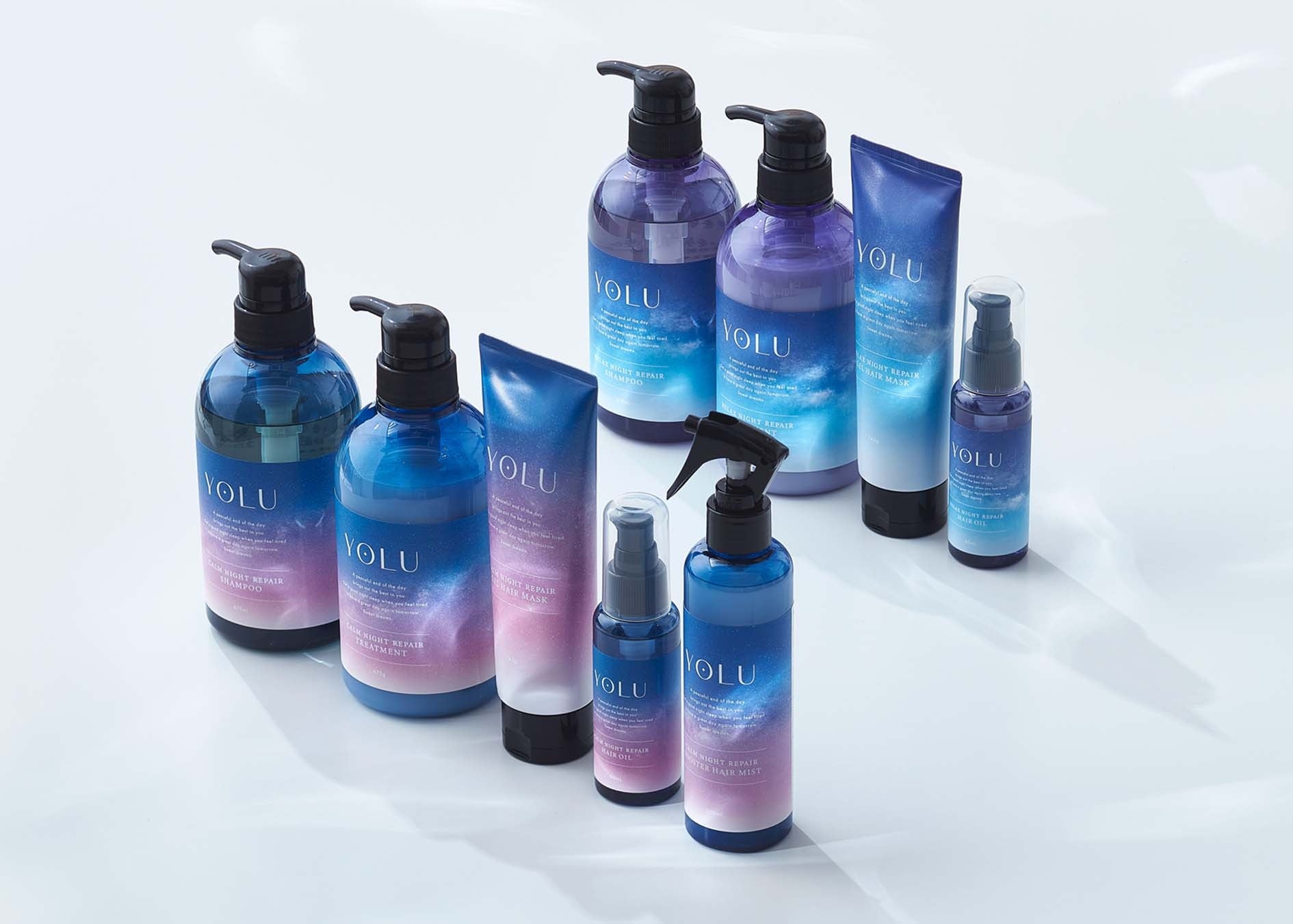 ヘアケアの新定番、髪にも導入美容液！ナイトケアビューティーブランド「YOLU」からトリートメントの浸透をサポートするカームナイトリペアブースターヘアミストが2月15日新発売のサブ画像8