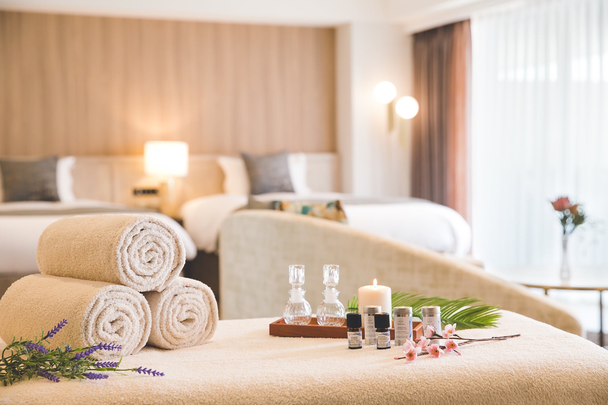 【神戸メリケンパークオリエンタルホテル】心身を癒す至福のインルームトリートメント付「リトリートステイKOBE春夏」「エグゼクティブルーム」宿泊者限定プランとして1日2室限定で販売開始のサブ画像1_[リトリートステイKOBE春夏]イメージ