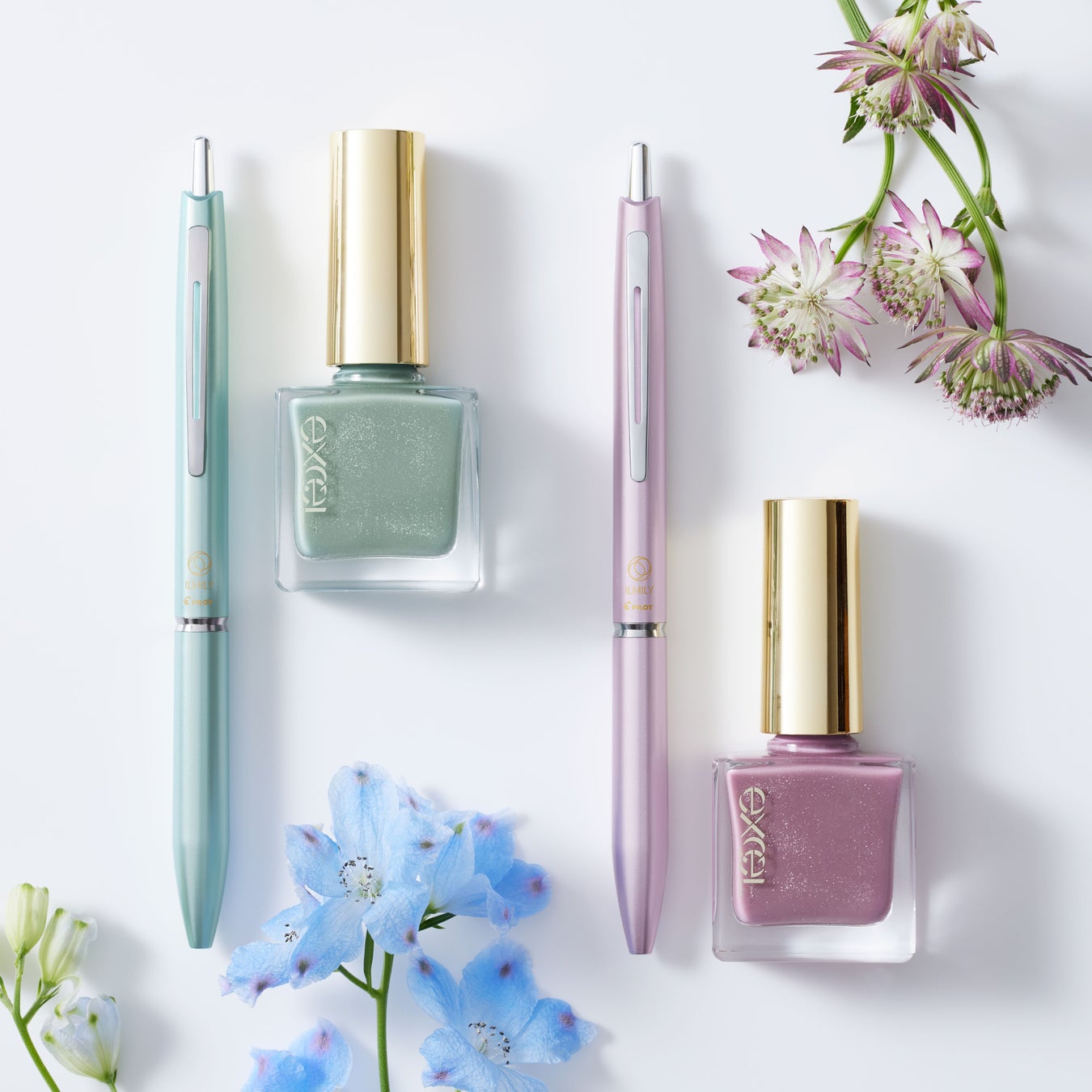 【2023年2月14日】メイクアップブランド『エクセル』が初の異業種コラボレーション！「ネイルポリッシュ」から、文房具ブランド『ILMILY』と提案する限定色 発売のサブ画像7