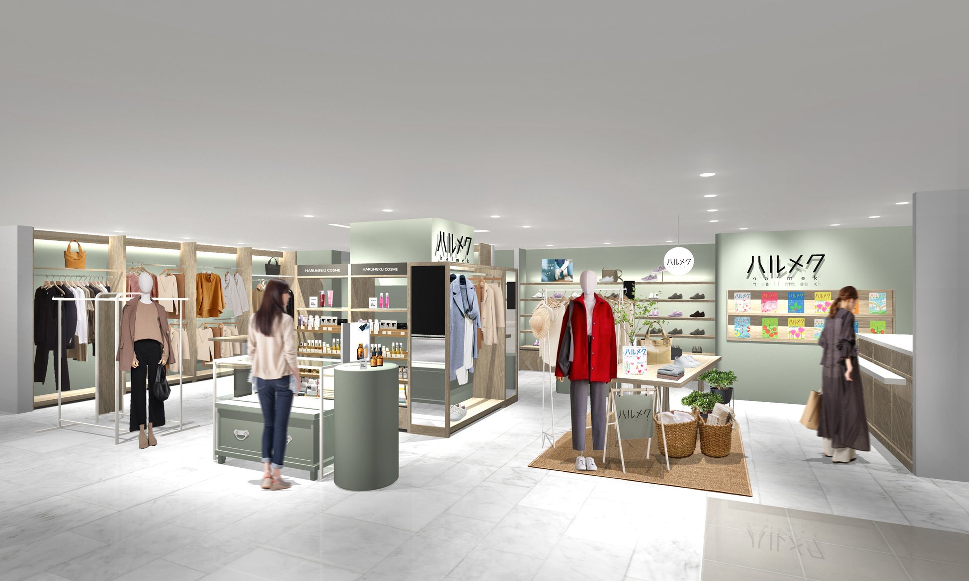 女性誌販売部数No.1※『ハルメク』の通販商品が購入できる50代以上の女性向けセレクトショップ「ハルメク おみせ」 2023年2月25日（土）横浜髙島屋に新店舗オープンのサブ画像1_写真は店舗イメージ