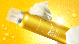 原液特化型スキンケアブランド「AMPULE SHOT（アンプルショット）」より、炭酸の泡で洗う毛穴クレンザー洗顔が新発売！のメイン画像