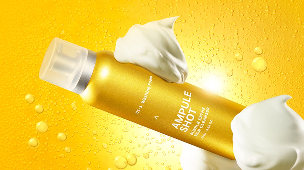 原液特化型スキンケアブランド「AMPULE SHOT（アンプルショット）」より、炭酸の泡で洗う毛穴クレンザー洗顔が新発売！のサブ画像1