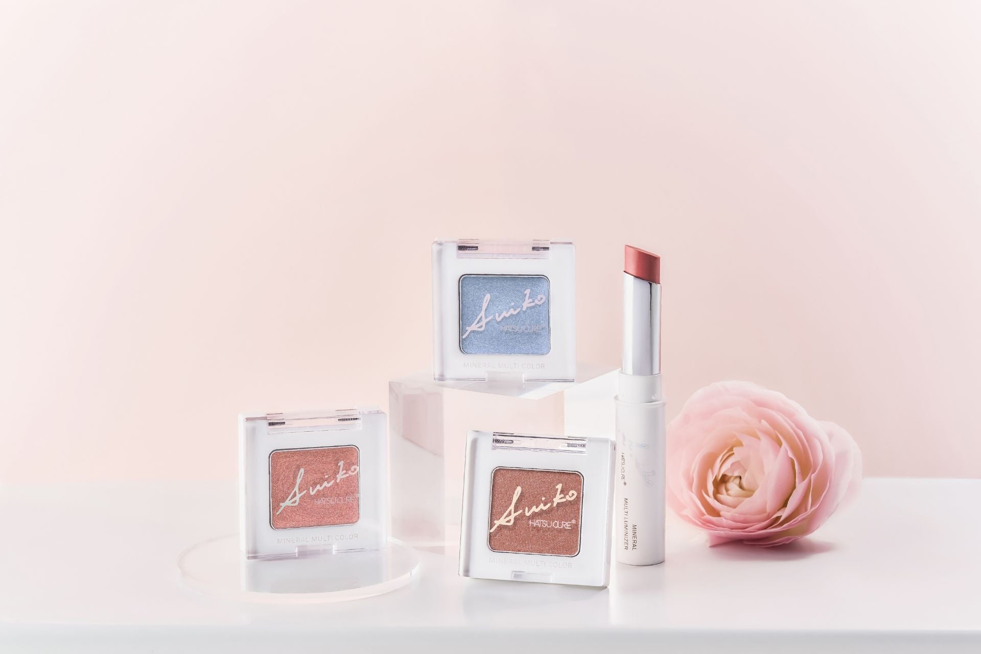 メイクアップアーティスト牧野裕大監修SUIKO ミネラルコスメから春のガーデンをイメージした色彩豊かな新色が登場！のサブ画像1