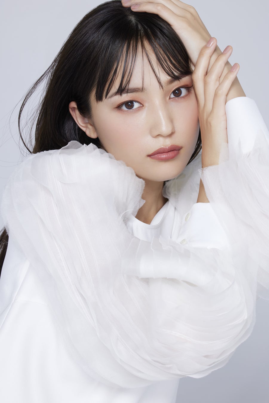 ＜&be（アンドビー）＞ブランドミューズ・川口春奈さん新ビジュアル解禁！”河北メイク”で六変化  。全く異なる魅力を感じる６パターンのビジュアルのサブ画像14