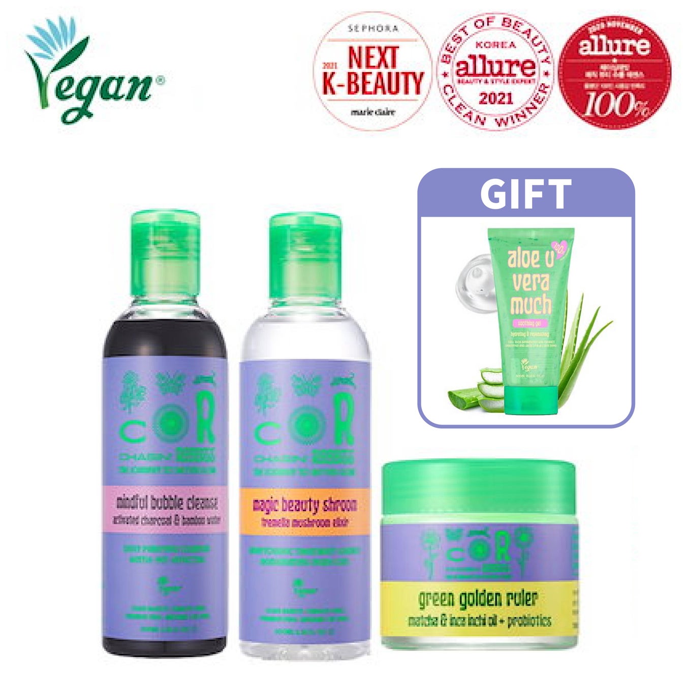 【Qoo10メガ割】韓国のクリーンビューティブランド「Chasin' Rabbits(チェイシンラビット)」が、3月1日からQoo10にて始まるメガ割にてセット販売開始!!のサブ画像2_専用スキンケア企画セット