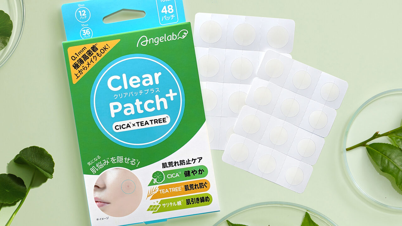 【日本初上陸】年間8千万枚以上売れているニキビケアブランド「Angelab（エンジェルラボ）より、シリーズ最新作CICAティーツリークリアパッチ+　のメイン画像