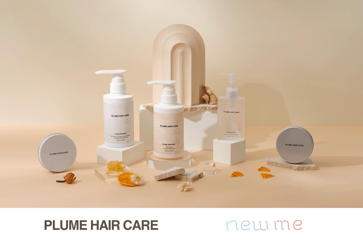 プリュムヘアケア-PLUME HAIR CARE-が体験型ストア「newme」でお取り扱い開始のサブ画像1_プリュムヘアケア×newme
