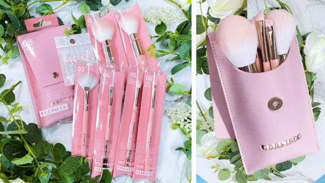 “メイクがもっと楽しくなる！ 可愛いだけじゃない実力派ブラシ”韓国生まれのCORINGCO（コリンコ）からメイクブラシライン「エレガントスウィートピンク」が登場のメイン画像