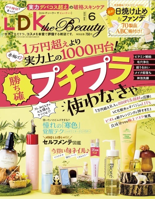 最新日焼け止め50製品テスト！ 焼けないうえにスキンケアや美肌見えまで叶う1本は？【LDK the Beauty 6月号】のサブ画像1