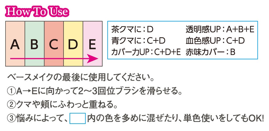 【キャンメイク】カラーのヴェールで肌悩みをふわっとぼかすパウダーコンシーラーが新登場！薬用スキンケアパウダーや全身用ＵＶジェルも４月下旬に同時発売のサブ画像5