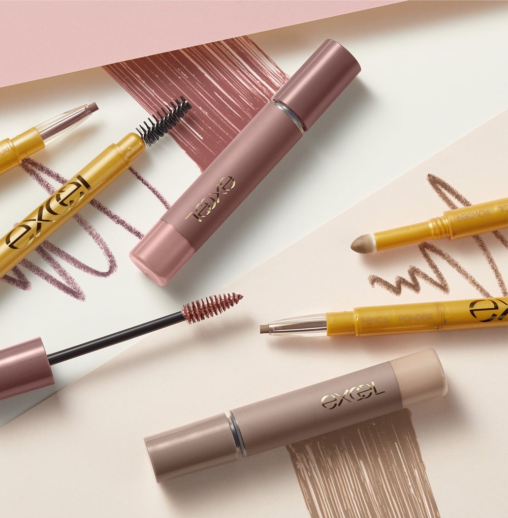 【4月18日】メイクアップブランド『エクセル』から、ひと塗りでふんわり柔らかな毛流れ感を演出する「カラーオン　アイブロウ」限定色 発売のサブ画像1