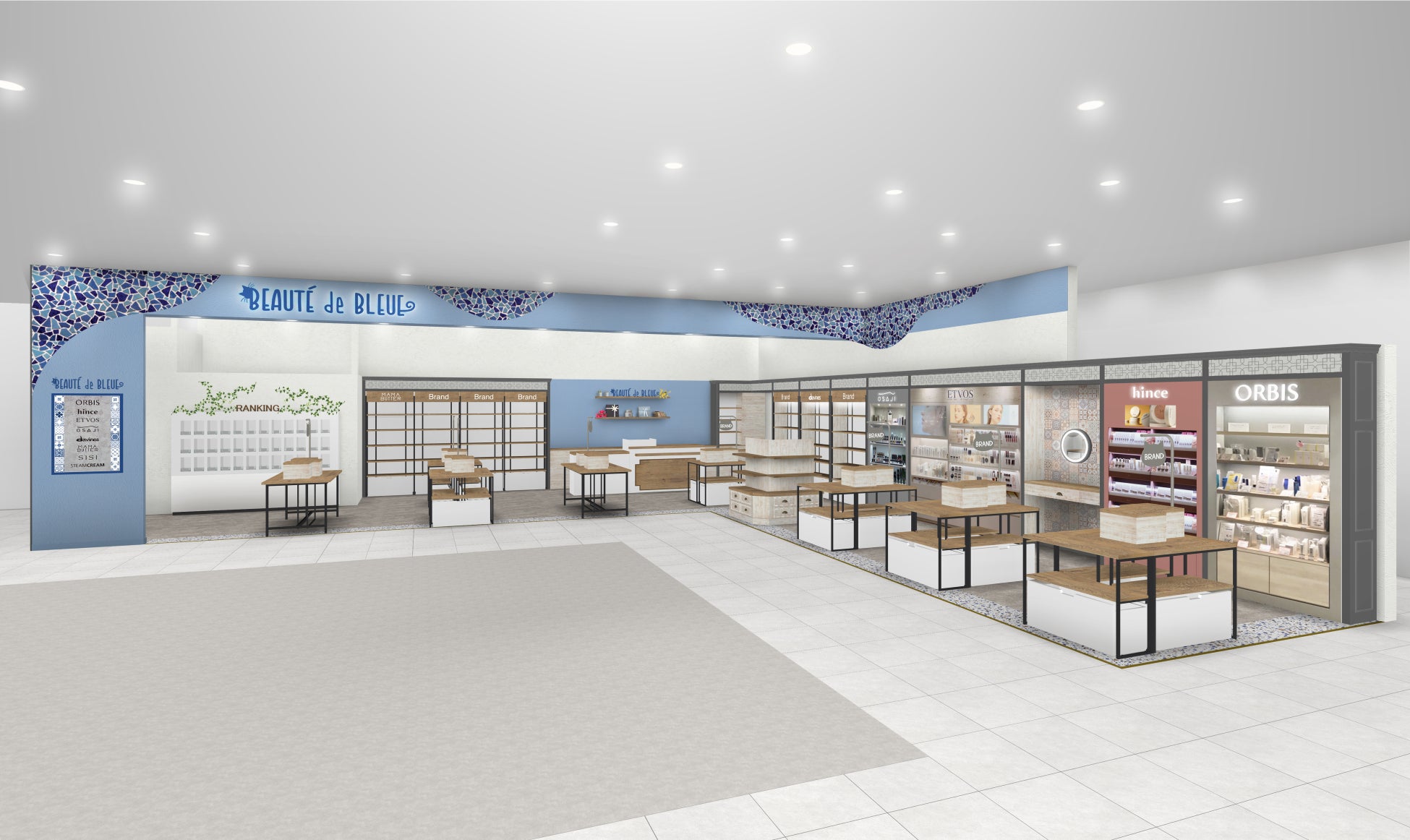 環境・SDGs・美しさ　全てに配慮されたコスメが揃う！大阪で新たなセミセルフの新業態「ボーテ・ド・ブルー」が登場！4月25日(火) NEW OPEN！のサブ画像1