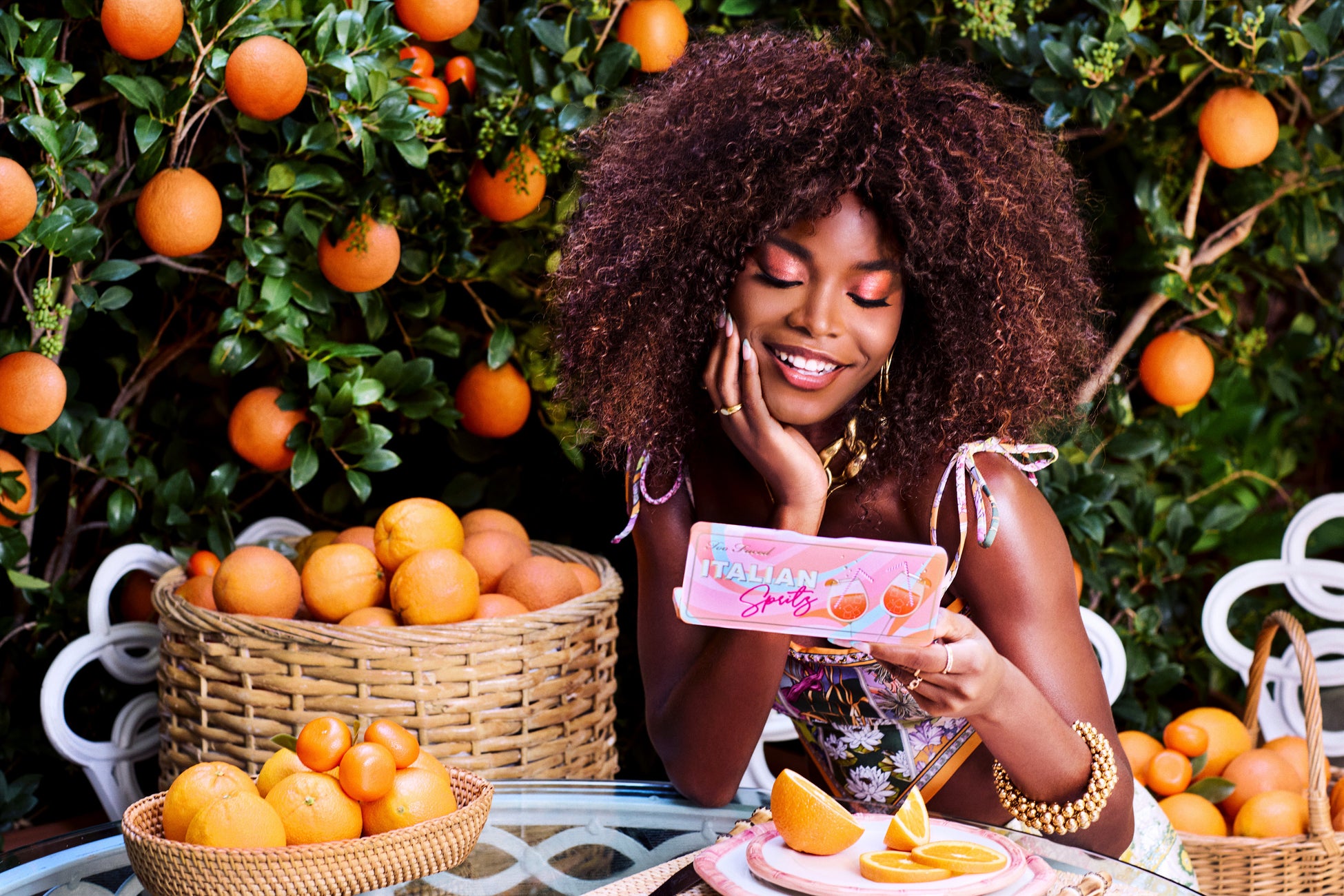 【トゥー フェイスド】真夏のイタリアで過ごすバカンス気分が味わえる イタリアン スプリッツ アイシャドウ パレットのサブ画像2