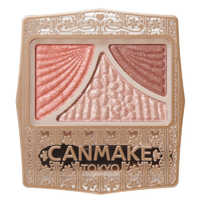 【キャンメイク】濡れツヤ３色シャドウからイエベ・ブルベにとらわれずに使える２色が登場！自眉の色をしっかりコーティングできる高発色眉マスカラの新色も５月下旬に同時発売のサブ画像9_06 ベビーアプリコットピンク