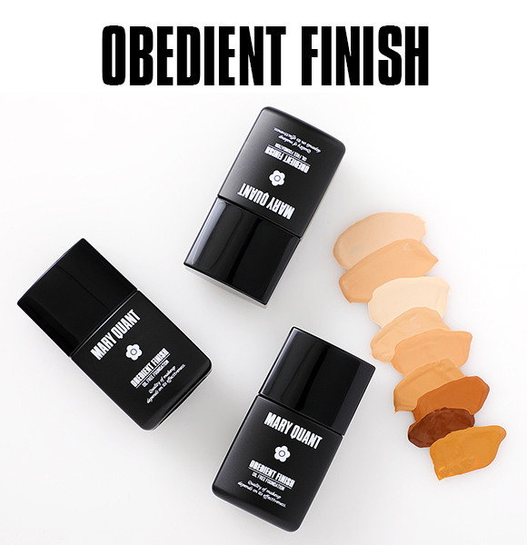 時間が経っても崩れにくく、くすみのない透明肌が続く“なりたい肌を叶える”マリークヮントのオイルフリーファンデーション『オビーディエント フィニッシュ』の新色9色が2023年5月12日（金）より発売のメイン画像