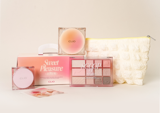 大人気の韓国発メイクアップブランド「CLIO」より、日本限定「SWEET PLEASURE」企画セットが登場！のメイン画像